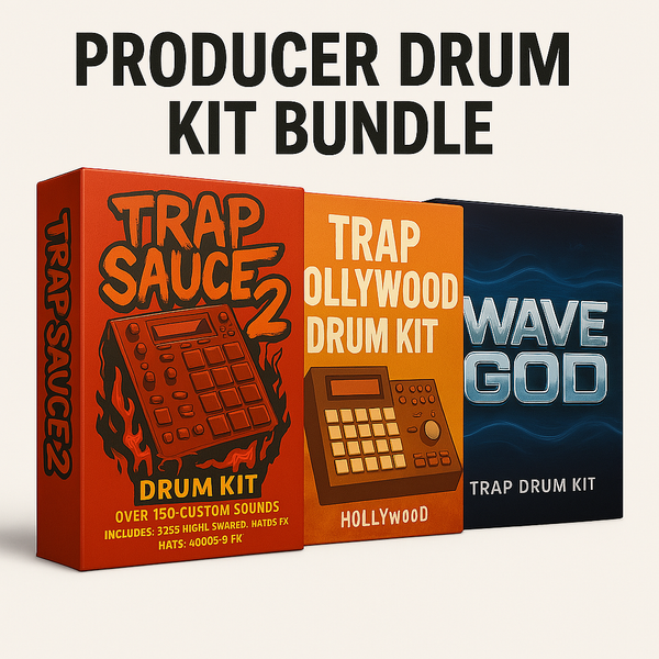 Producer Trap Drum Kit Bundle